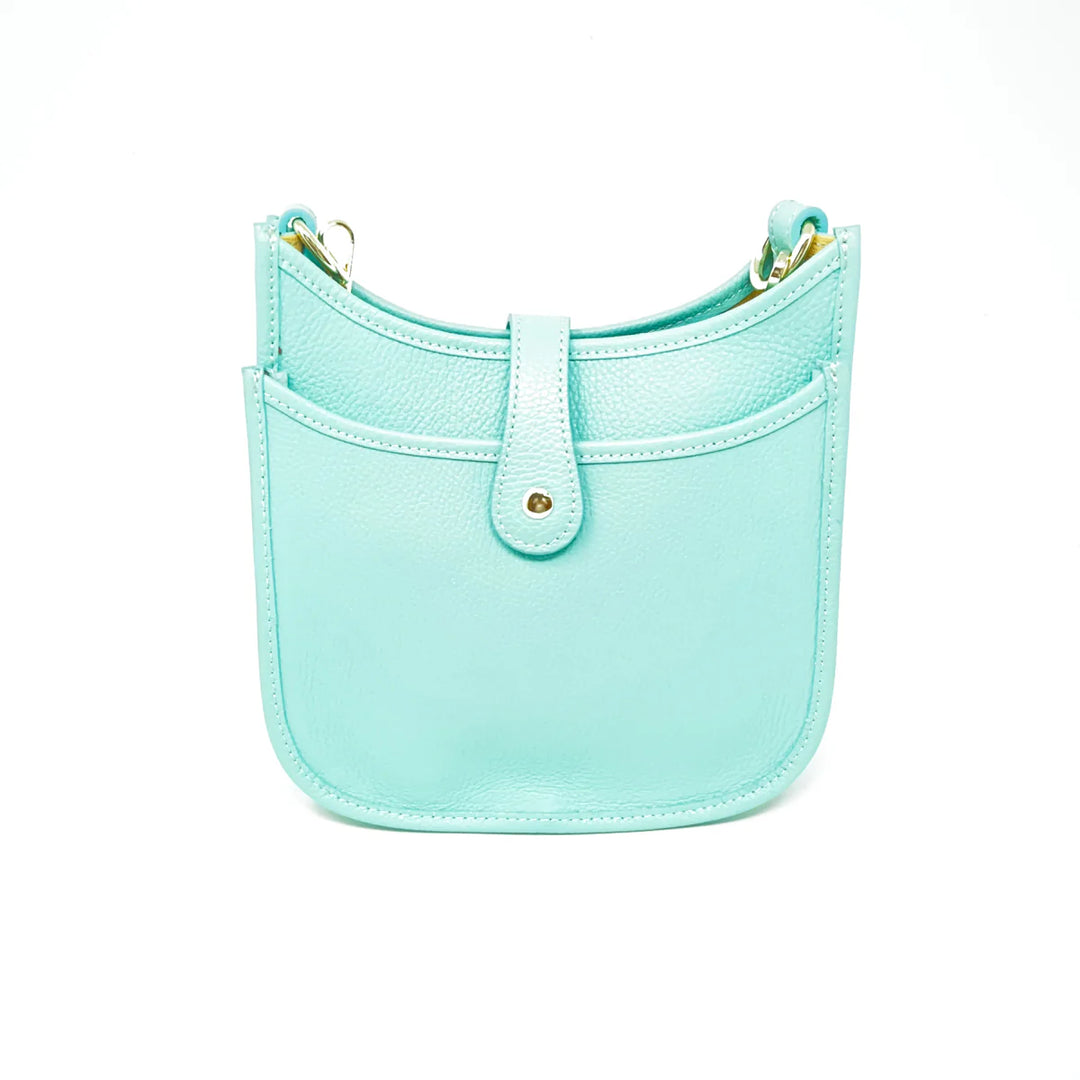 Leather Messenger Bag Tiffany
