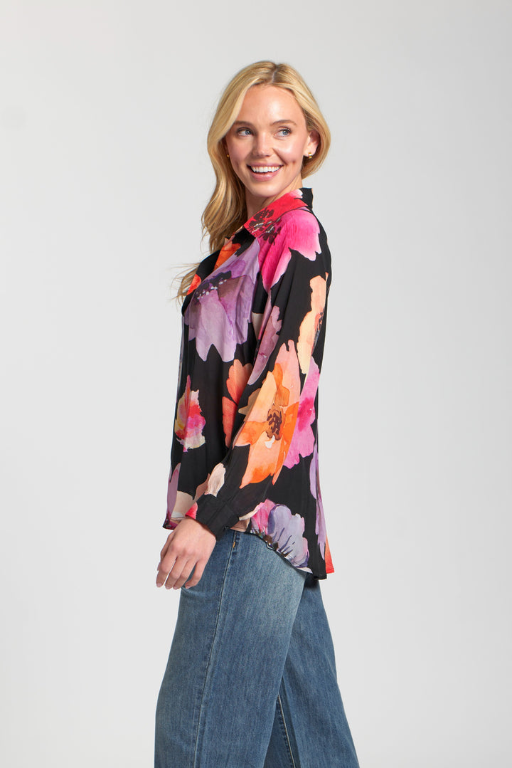 APNY Half-Plaket Pullover Blouse 5