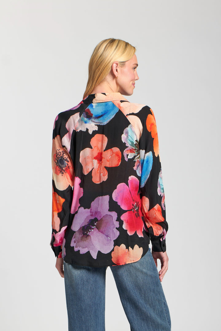 APNY Half-Plaket Pullover Blouse 6