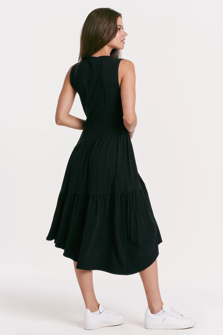Rome Asymmetrical Hem Dress