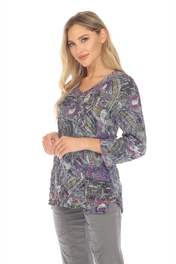 Julia Top - Amethyst Mosaic 4