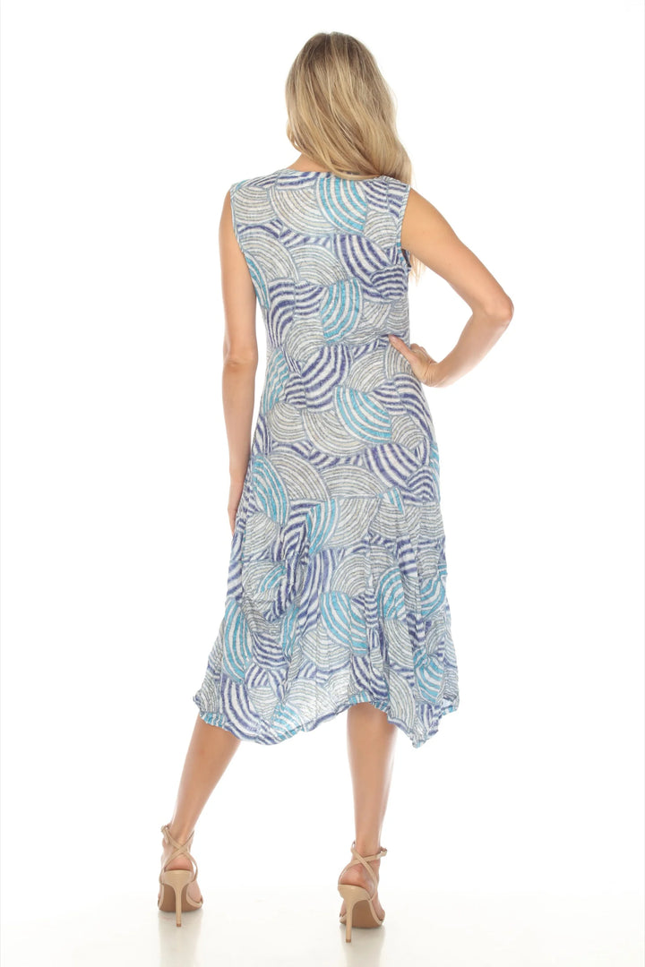 Valerie Dress - Blue Whirl 4