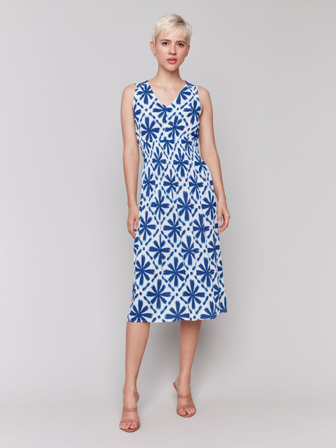 Mosaic Print Dress 1