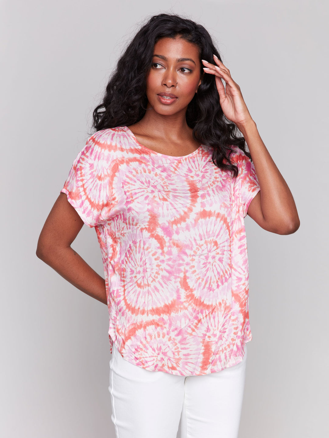 Tie Dye Dolman Top - Festival 1