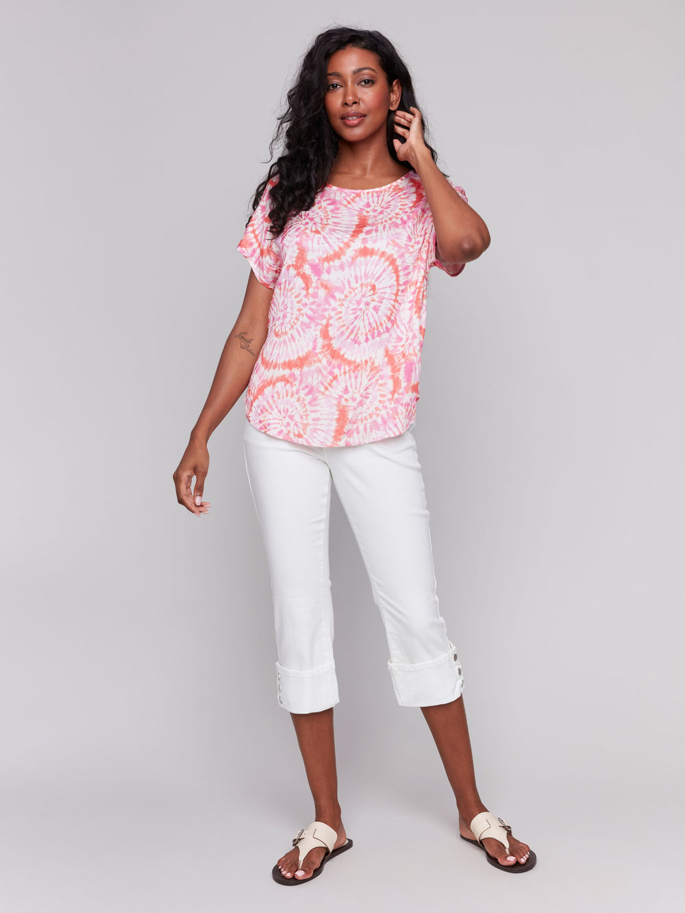 Tie Dye Dolman Top - Festival 2