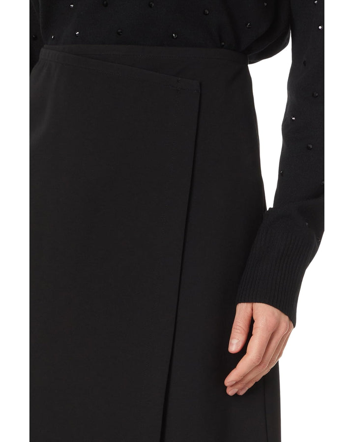 Asymmetric Ponte Knit Skirt 3