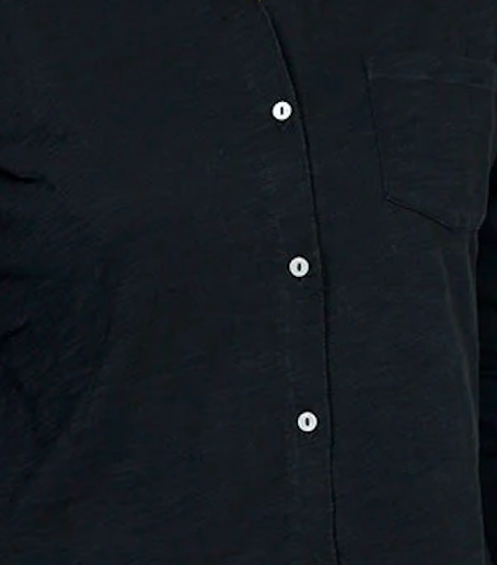 Elliott Lauren Button Down Shirt Black