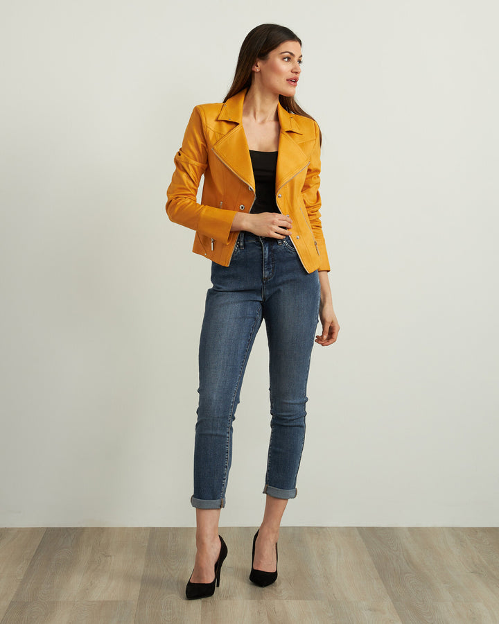 Medium Blue Straight Leg Jeans Style 213942 2