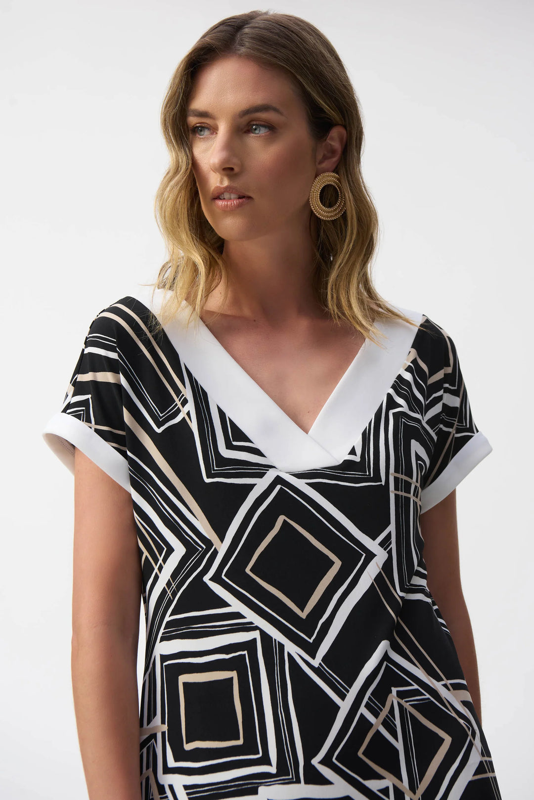Geometric Shift Dress Style 251039 3