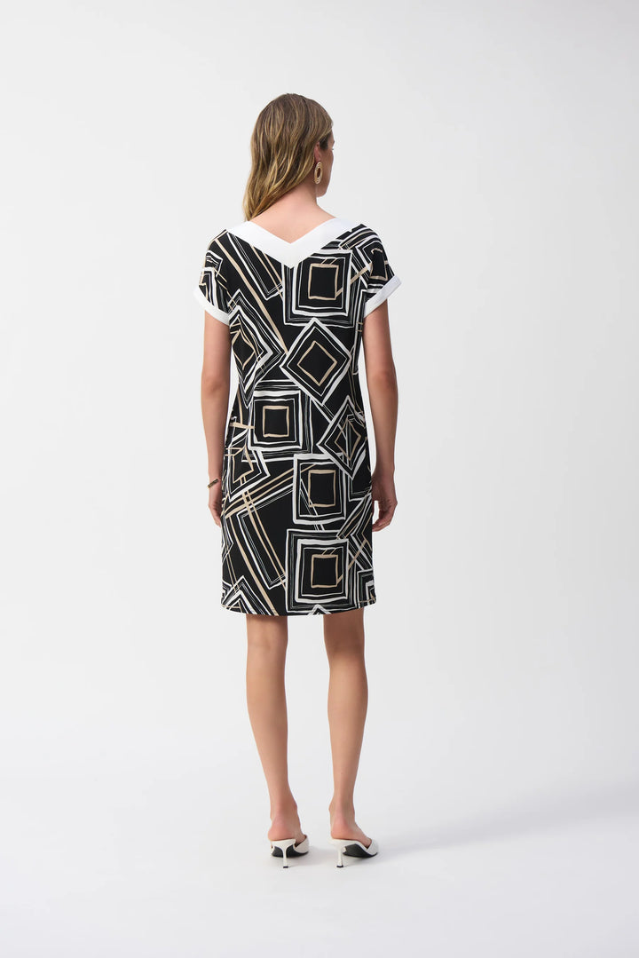 Geometric Shift Dress Style 251039 4