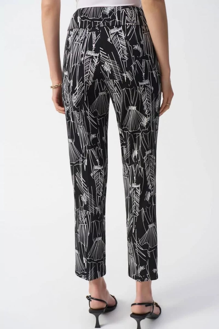 Conversational Print Crop Pants Style 251224 4