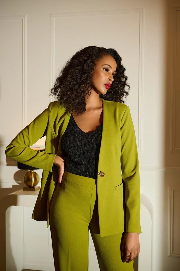 Metallic Knitted Camisole With Rhinestones Style 252915 Black 4