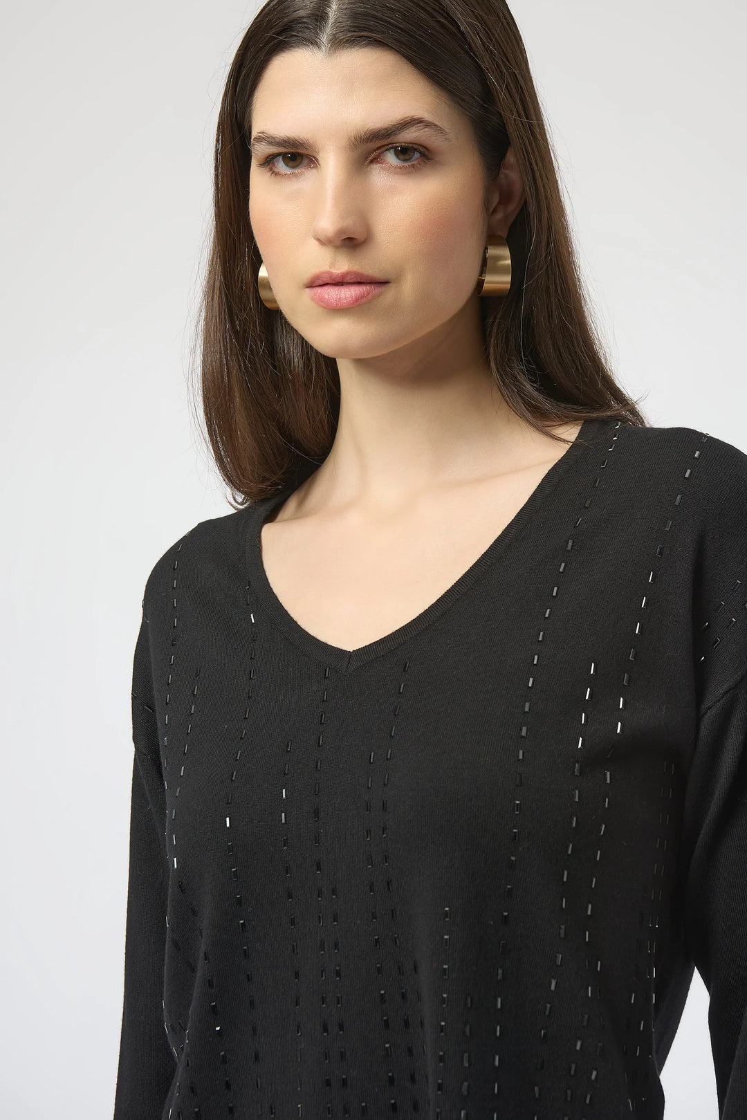 Joseph Ribkoff Pullover with Iron-On Detail Style 254966 3