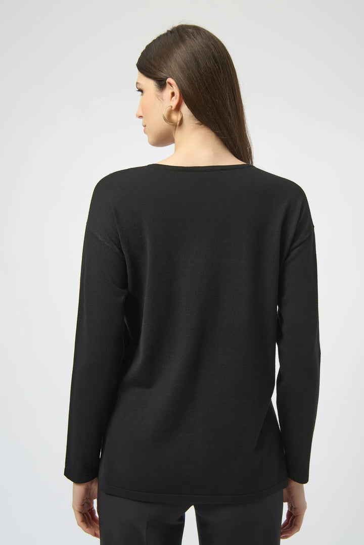 Joseph Ribkoff Pullover with Iron-On Detail Style 254966 4