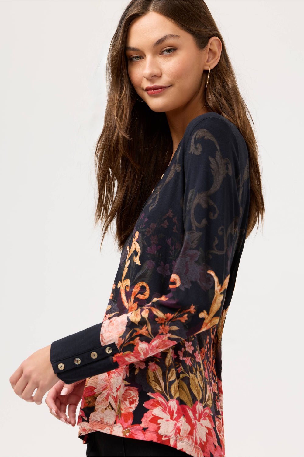 Johnny Was The Janie Favorite Henley Top Cheri 2