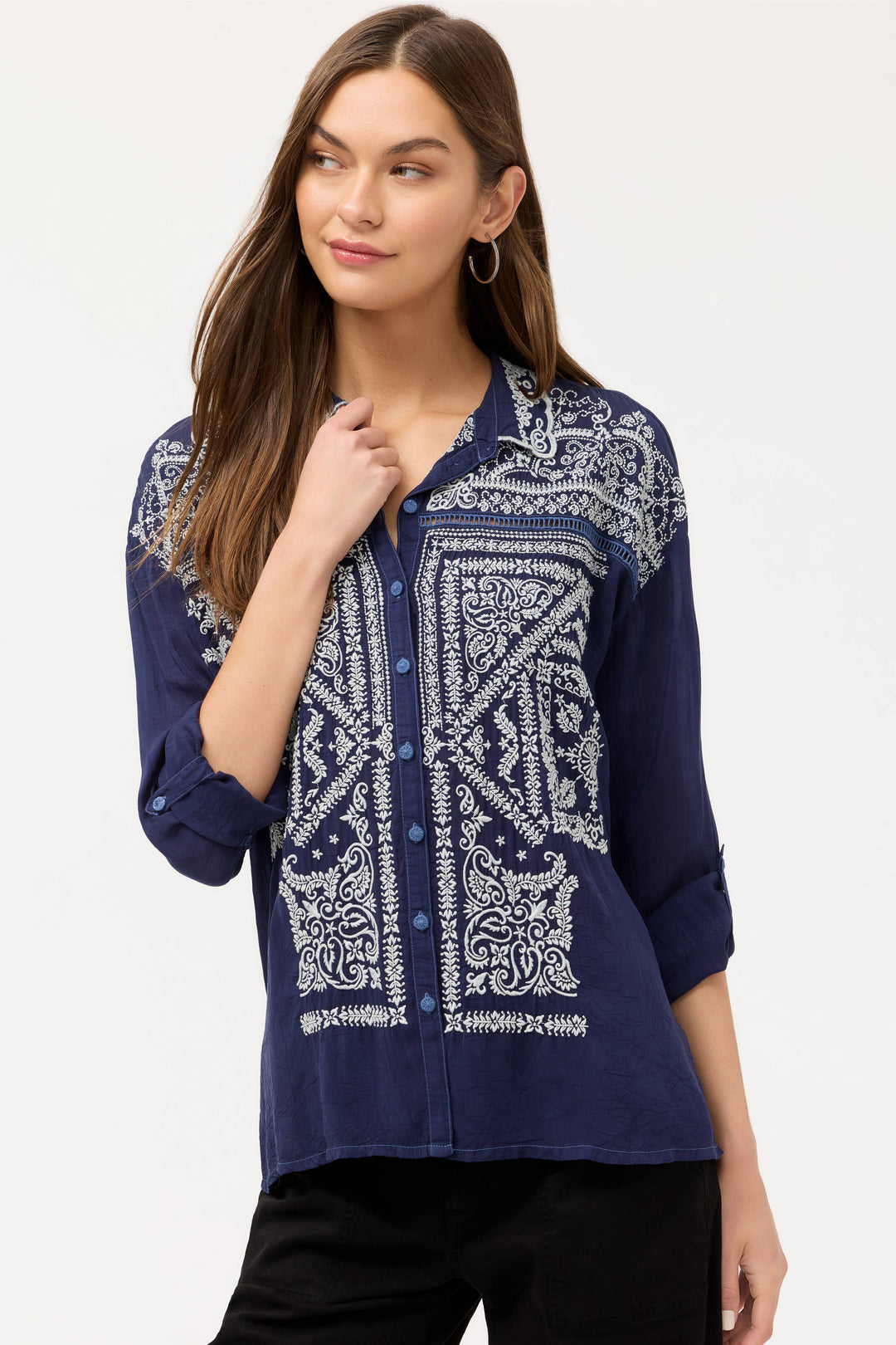 Johnny Was The Slim Audrey Collard Shirt 1