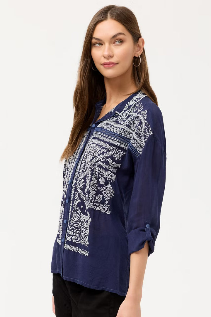 Johnny Was The Slim Audrey Collard Shirt 3