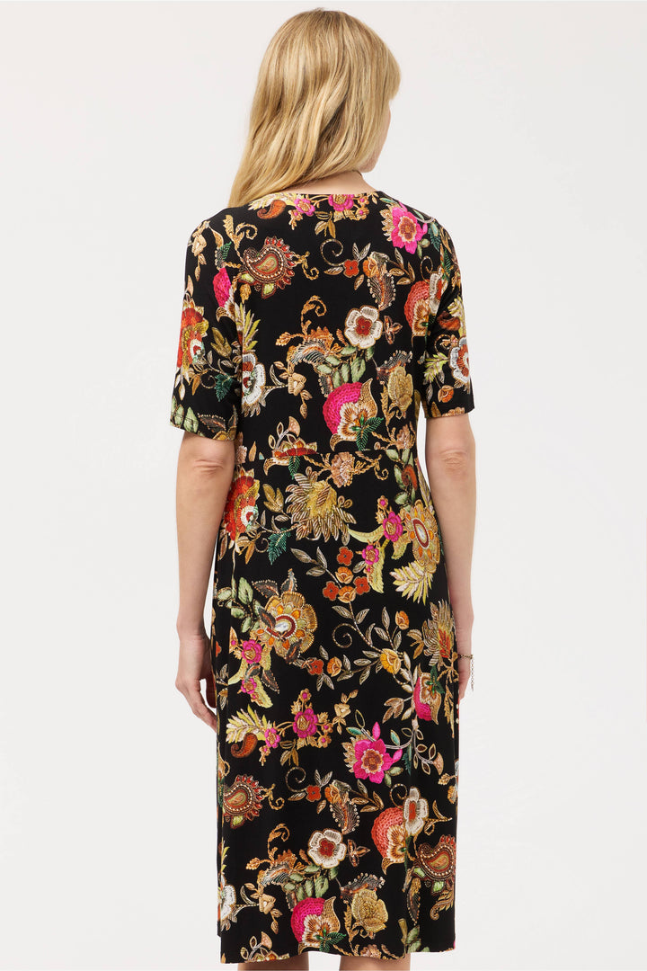 Johnny Was the Janie Favorite Twist Front Midi Swing Dress 5