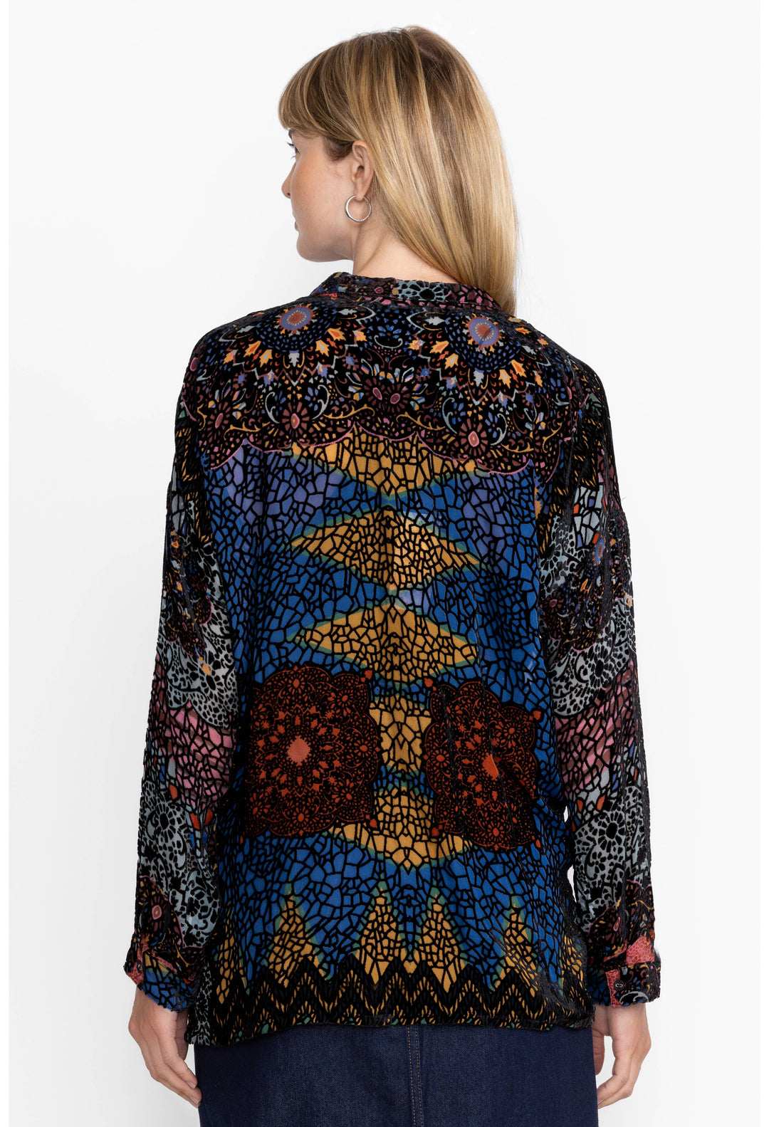 Audrey Oversized Burnout Shirt 5