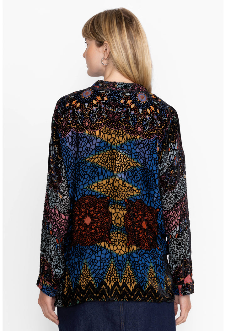 Audrey Oversized Burnout Shirt 5