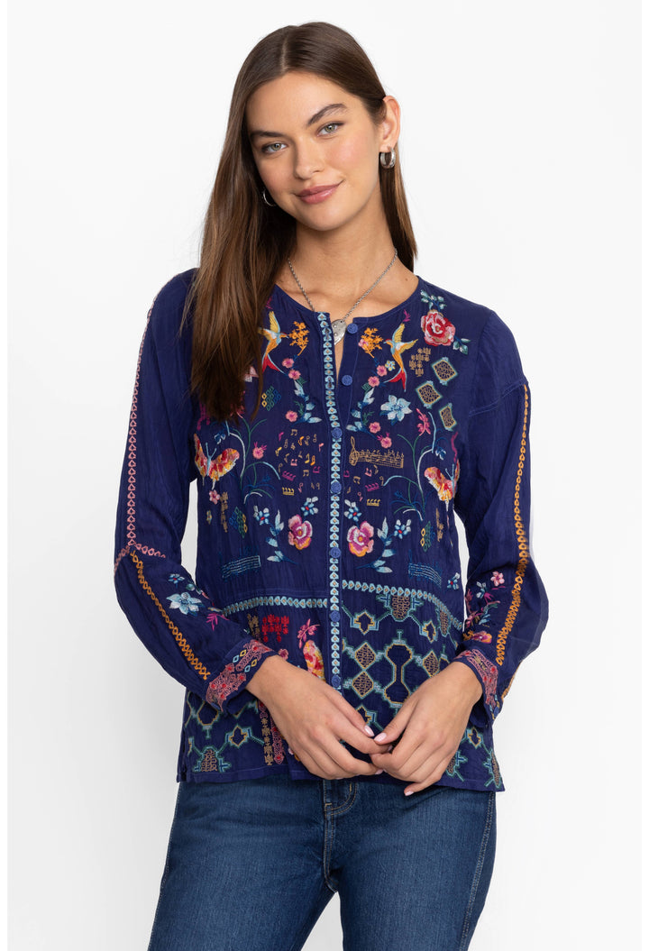 Johnny Was Catina Blouse