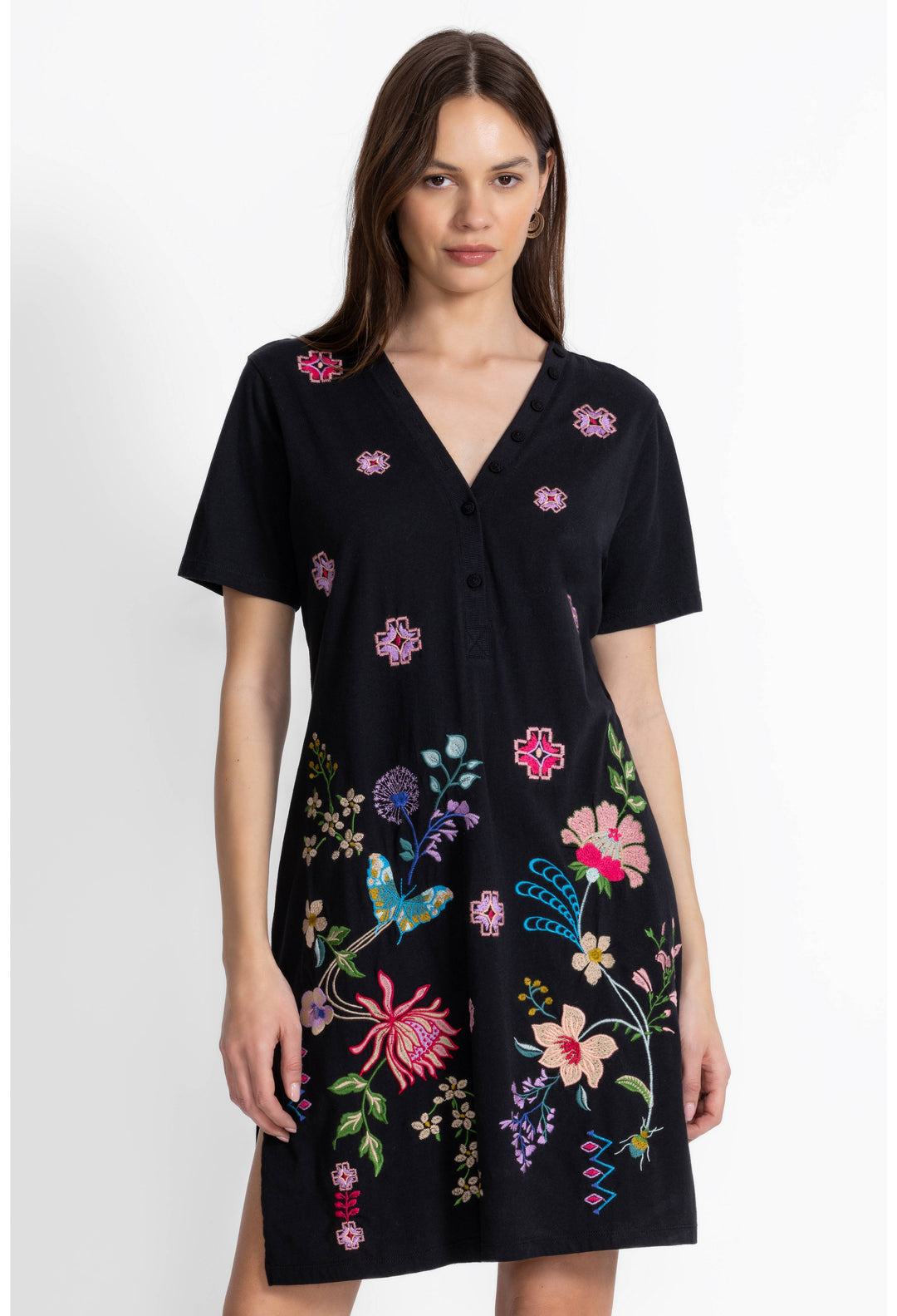 Maureen Button Neck Knit Dress 3