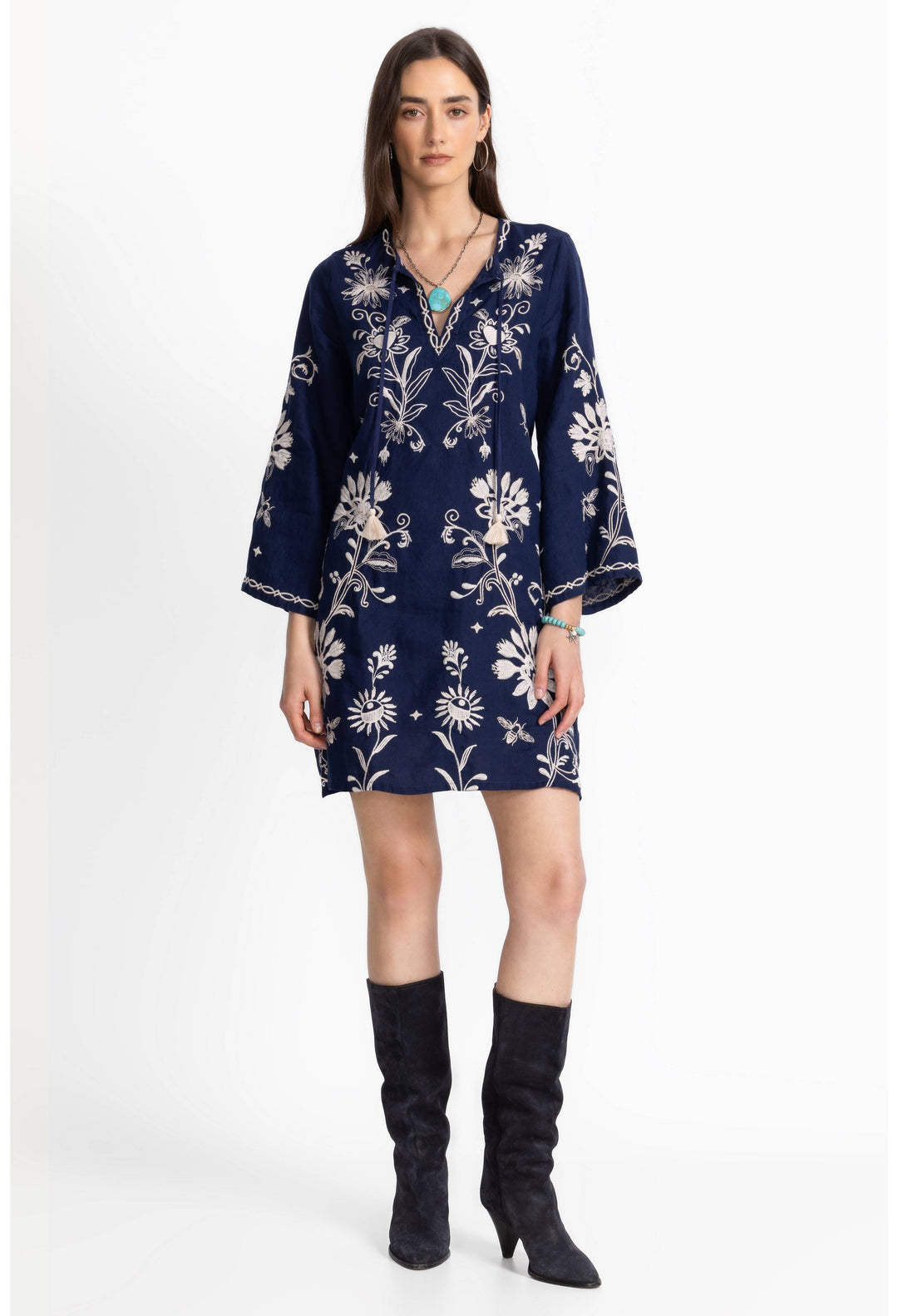 Kimono Sleeve Relaxed Dress 4