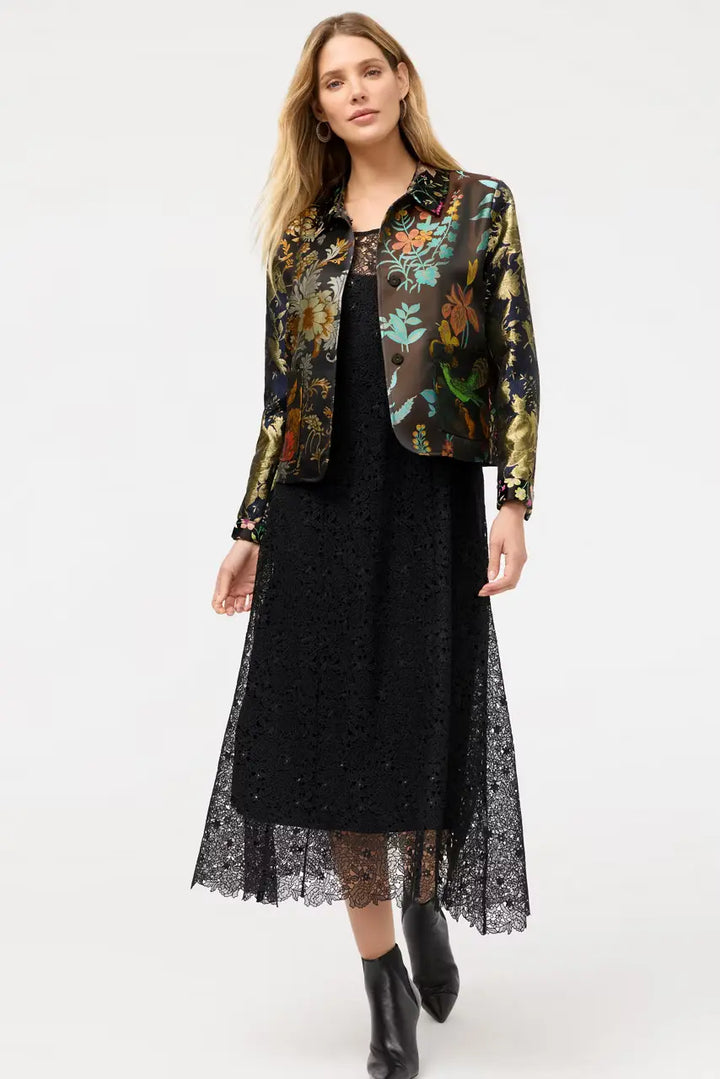 Johnny Was Limited Edition Jacquard Cropped Jacket 2