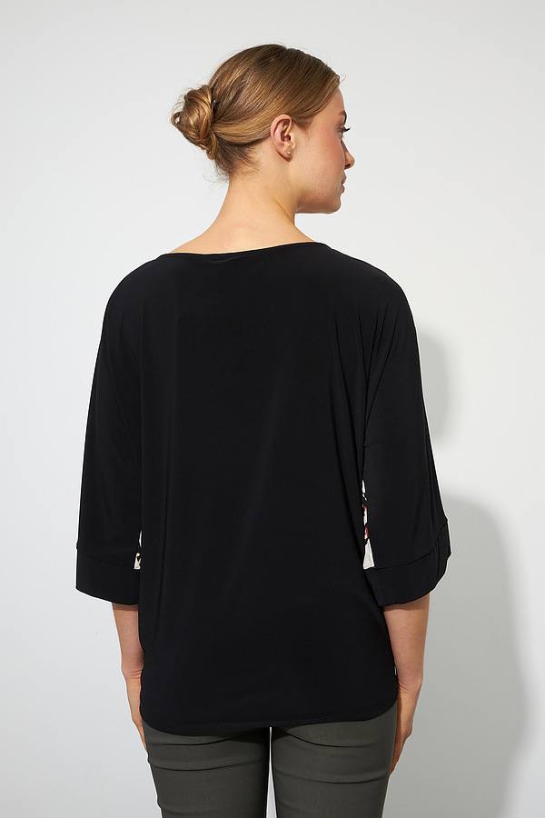 Joseph Ribkoff Animal Print Top Style 223100 Back.