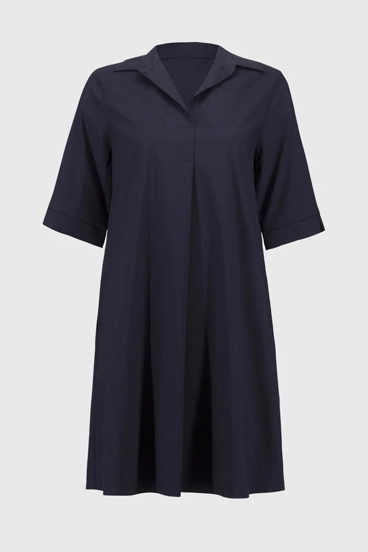 Stretch Poplin Trapeze Dress 5