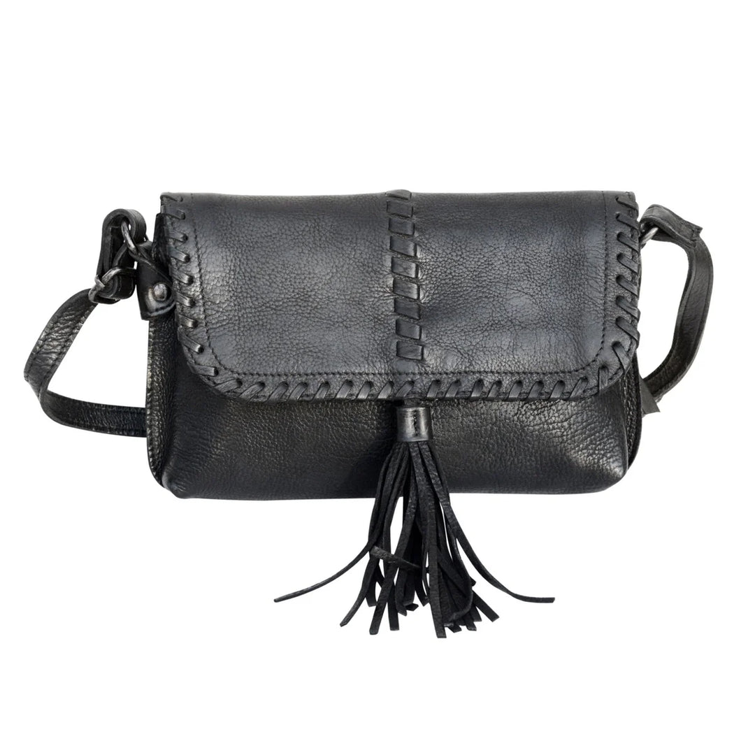 Latico Freya Leather Crossbody Black