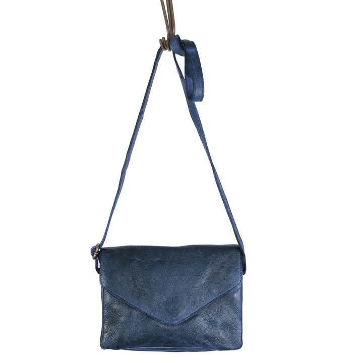 Latico Harbor Leather Crossbody Bag Denim 2