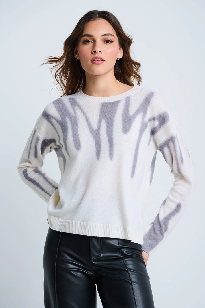Lisa Todd Freeform Sweater Winter White 1