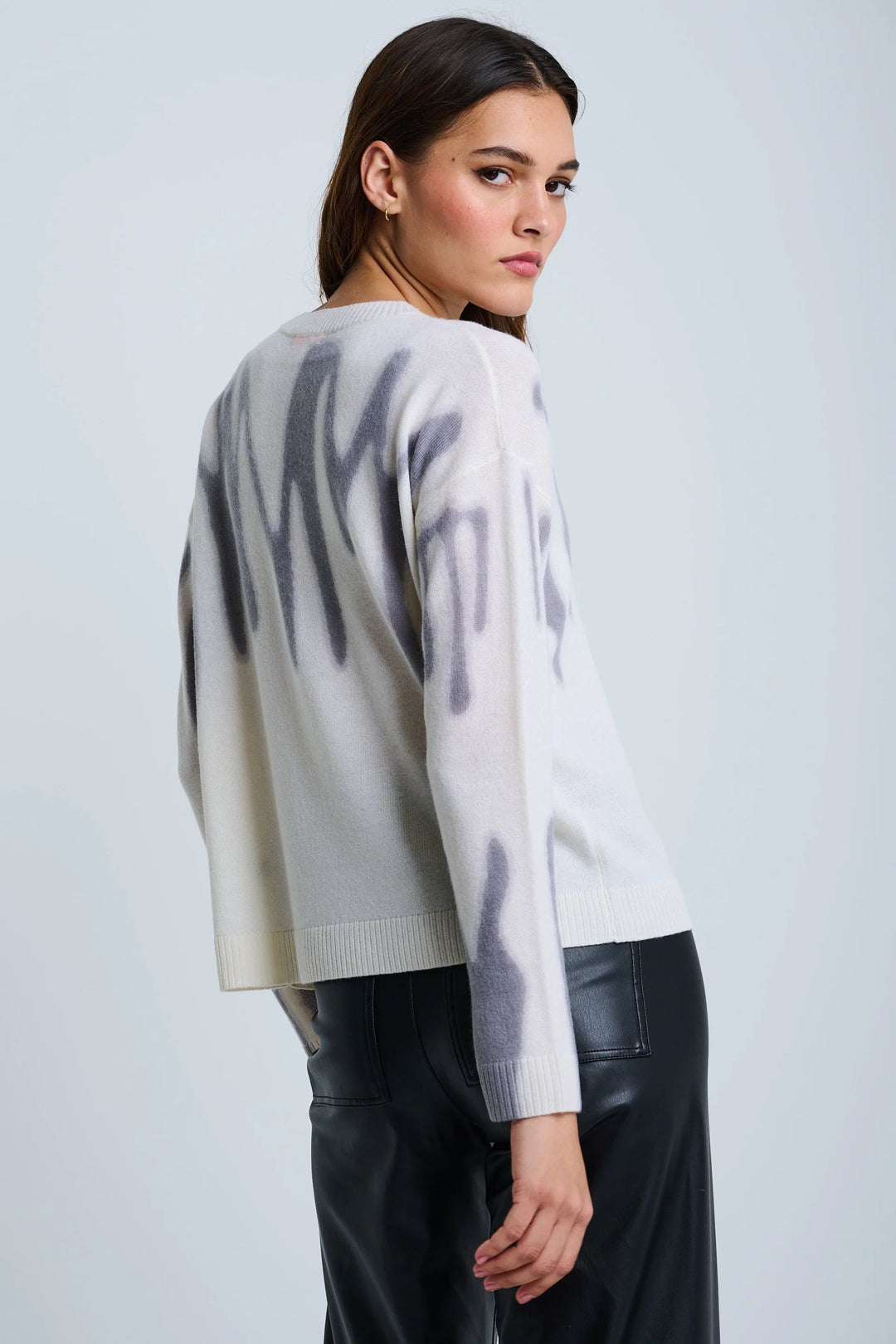 Lisa Todd Freeform Sweater Winter White 3