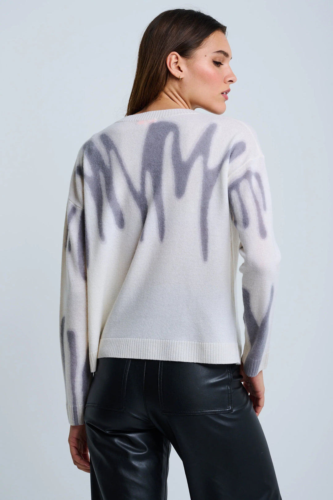 Lisa Todd Freeform Sweater Winter White 4