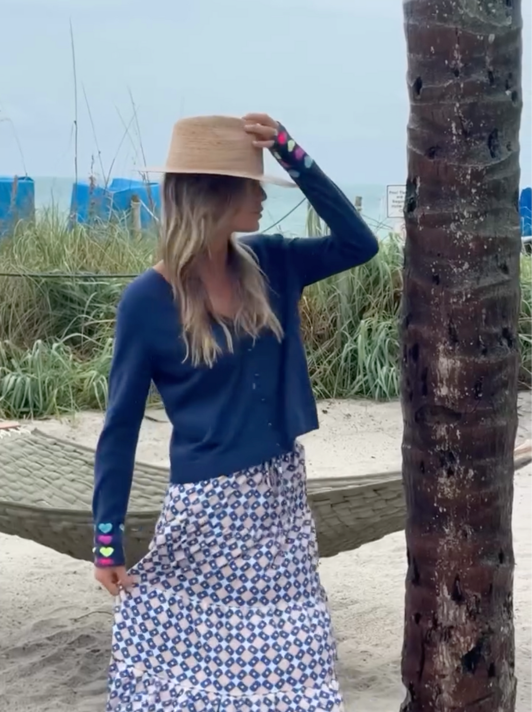 Summer's Lover Heart Cardigan