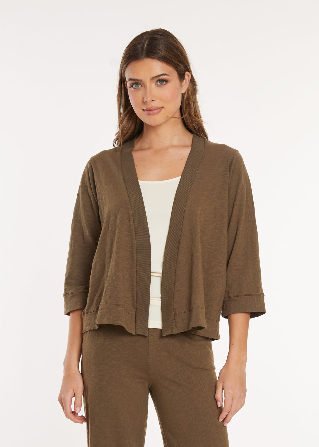 Mododoc Easy 3/4 Sleeve Cardigan 1