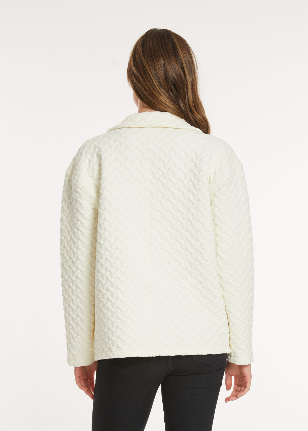 Mododoc Quilted Long Sleeves Cardigan with Buttons 6