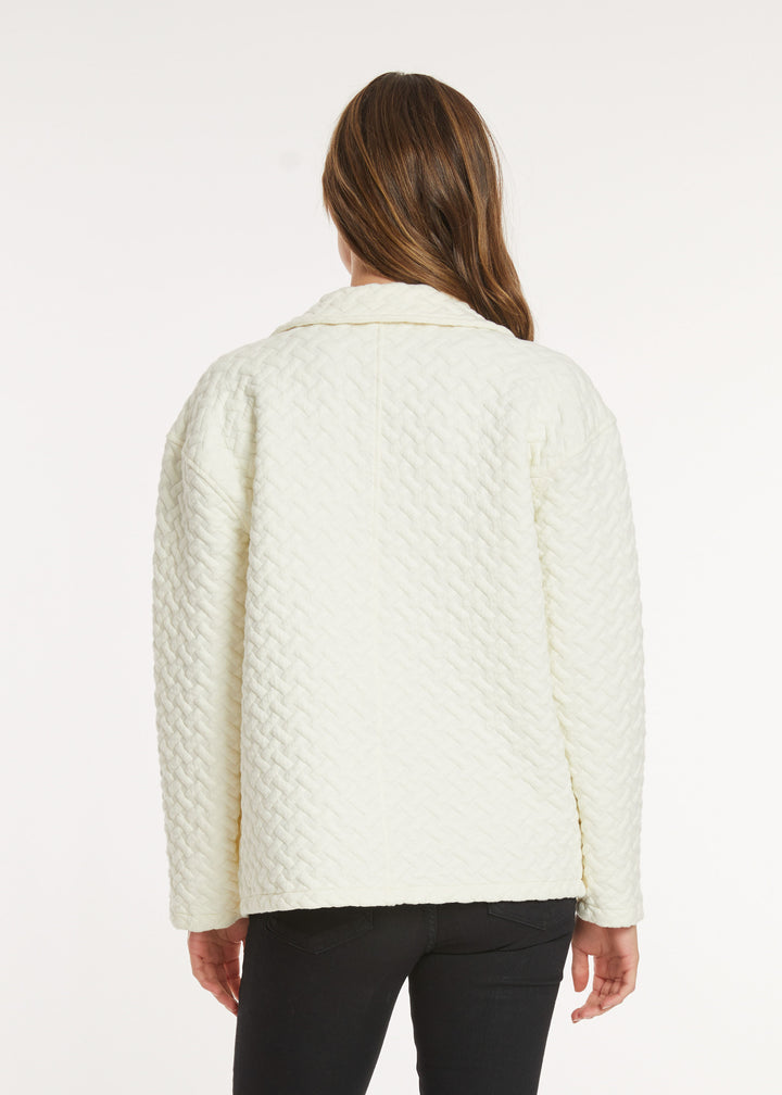 Mododoc Quilted Long Sleeves Cardigan with Buttons 6