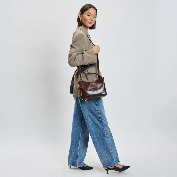 Moda Luxe Sophie Crossbody Bag Chocolate 2