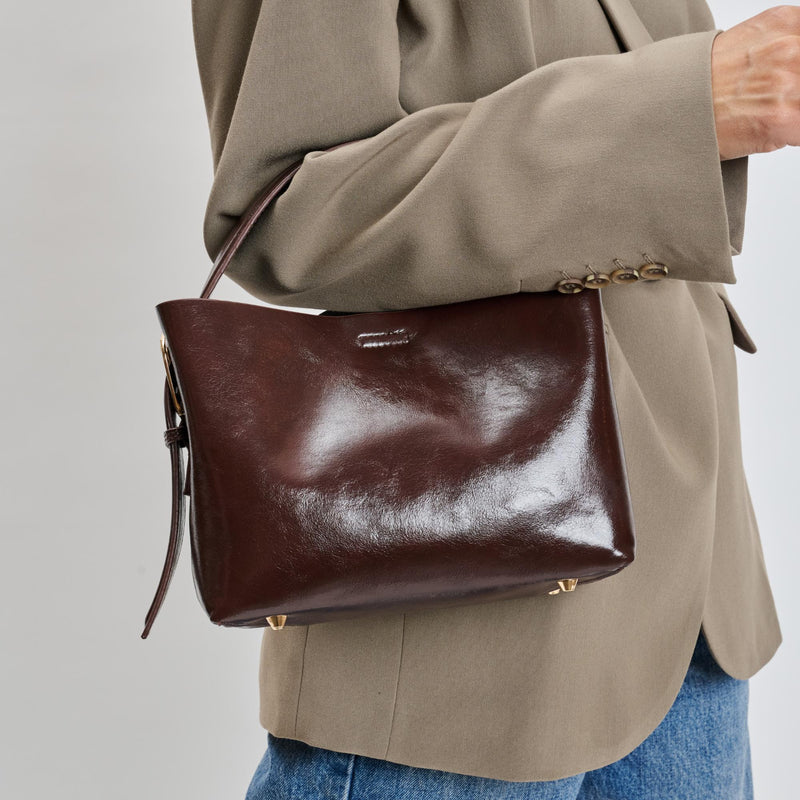 Moda Luxe Sophie Crossbody Bag Chocolate 3