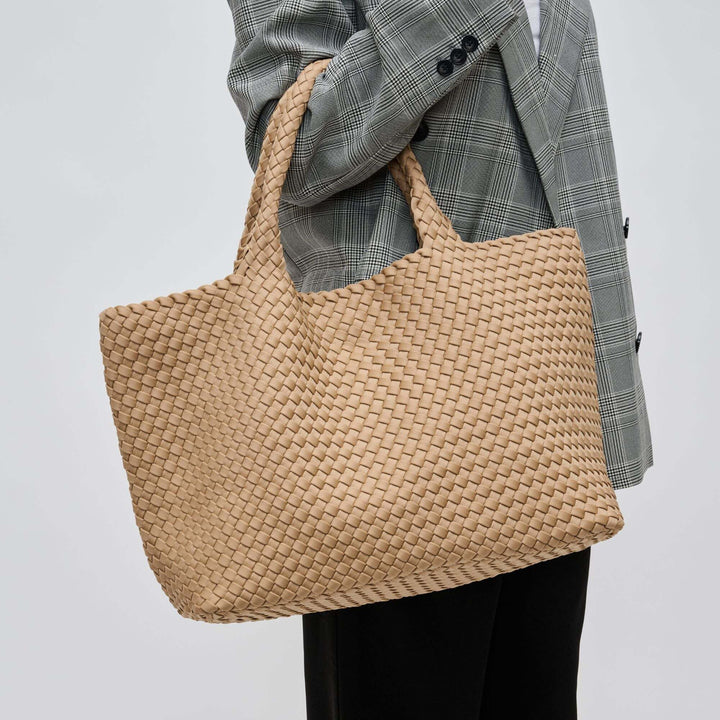 Sky's the Limit Large Tote Nude Front
