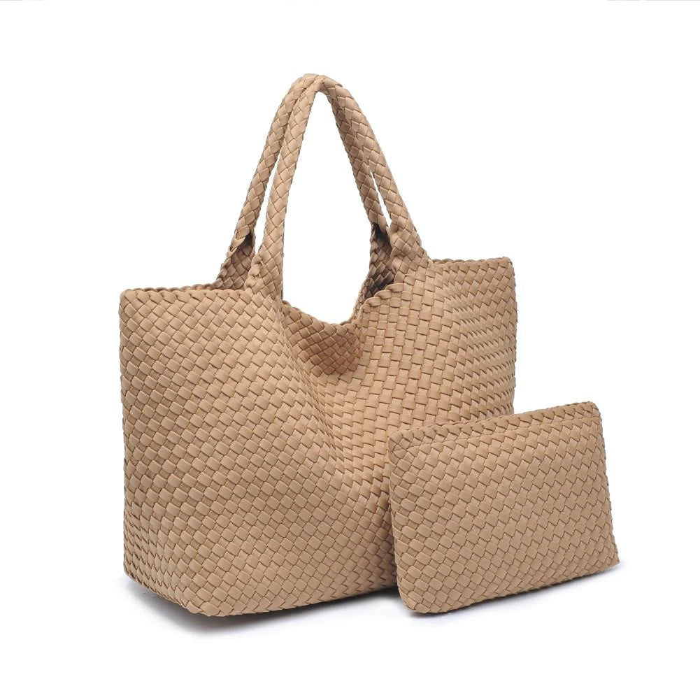 Sky's the Limit Large Tote Nude Accessories