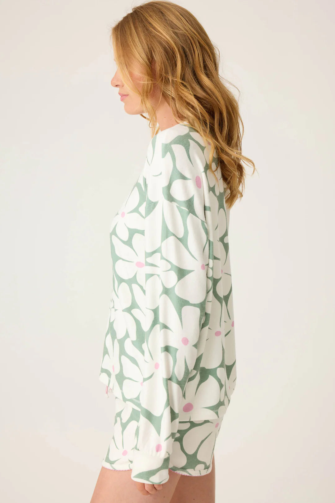 Wish You Were Here Floral Print Long Sleeve Top 4