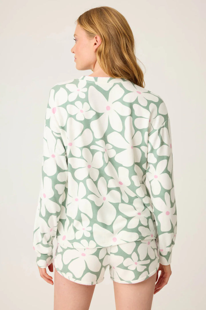 Wish You Were Here Floral Print Long Sleeve Top 6